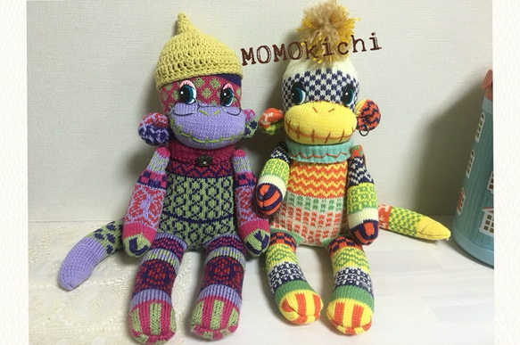 ⑥オーダー受付中❤︎ソックモンキーMOMOkichi その他人形 MOMOkichi 