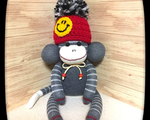 nana様 オーダーソックモンキー ぬいぐるみ kumaboo!! 通販 5030069