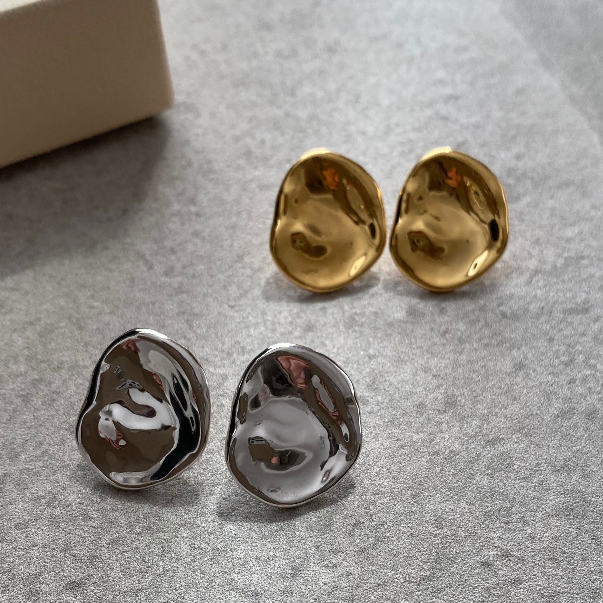 silver そらまめパール　ピアス　イヤリング 20,000円