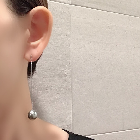タヒチケシパールピアス　mon cote モンコテ タヒチケシパールピアス mon cote モンコテ