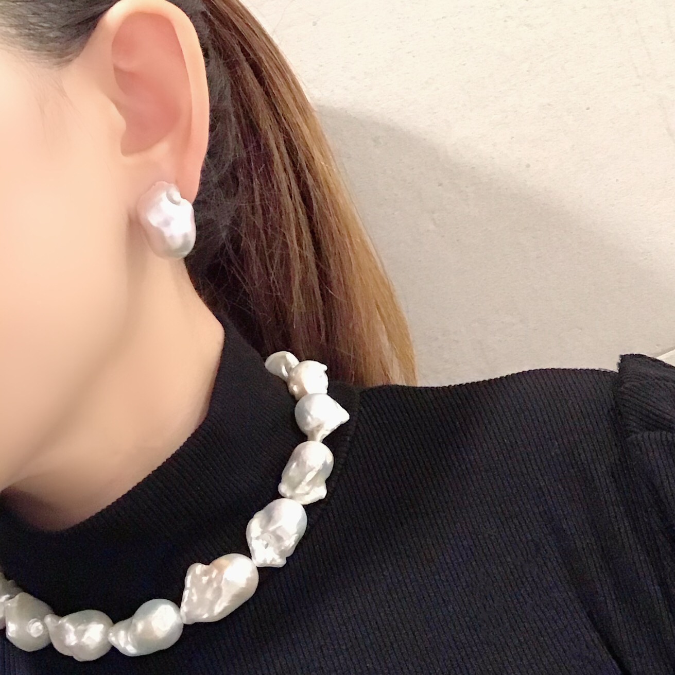バロックパール　ネックレス