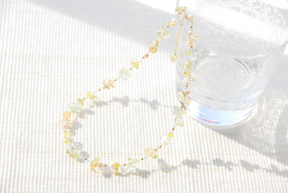 春季彩色尼龍外套線項鍊 Mimosa 14kgf 第1張的照片