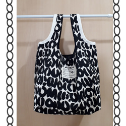 厚手コットン地、サブバック 1枚目の画像