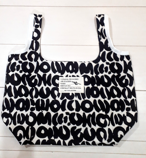 厚手コットン地、サブバック 4枚目の画像