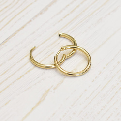 【ピアス500円セール】大人気ワンタッチフープピアス20㎜ 金属アレルギーの方に＊安心・安全 サージカルステンレス 6枚目の画像