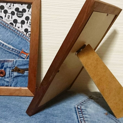 デニムリメイク インテリア フォトフレーム・写真立て denim👖💙 通販