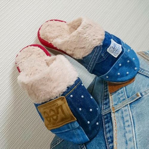 デニムスリッパ スリッパ・ルームシューズ denim👖💙 通販 6205998