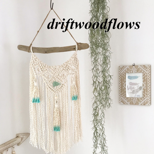 マクラメタペストリー 流木 売約済 楽天市場】【マクラメタペストリー