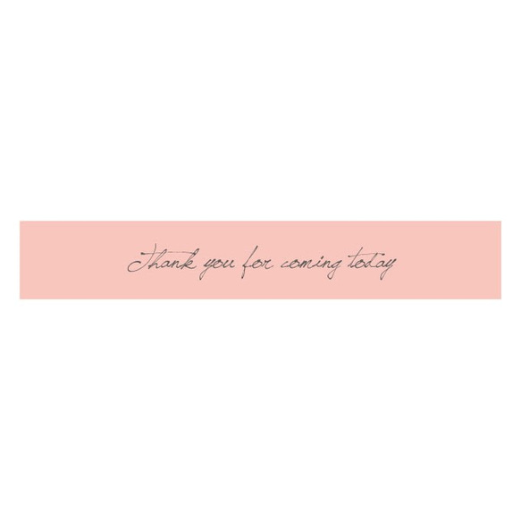 席札 “pink gray” name plate for wedding 5枚 ピンクグレー 3枚目の画像