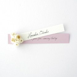 席札“lavender” name plate for wedding 5枚 ラベンダー 1枚目の画像