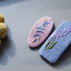 刺繍ヘアピン2セット 1枚目の画像