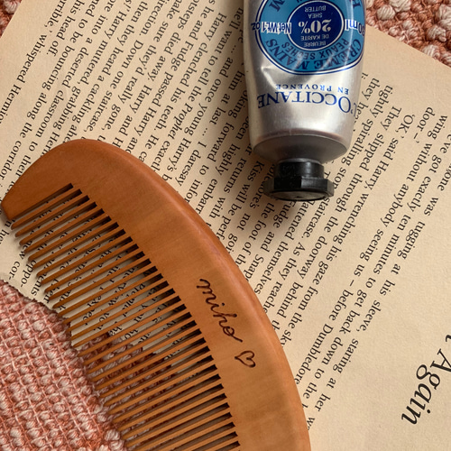 天然木 くし 名入れ 雑貨・その他 07121022@ 通販 11281371｜Creema