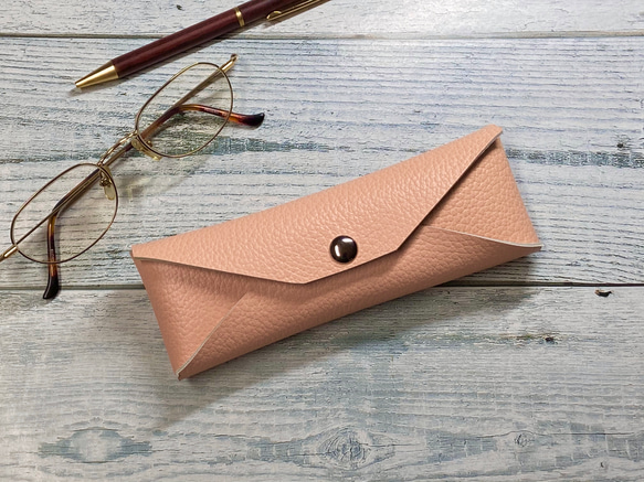 ✉L.A.N's  GP  leather case ✉【牛革　ネールピンク系】 9枚目の画像