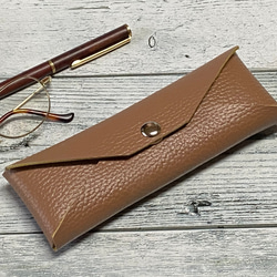 ✉L.A.N's  GP  leather case ✉【牛革　シナモン系】 1枚目の画像