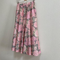 ローズザンジー　裾フレアスカート 5枚目の画像