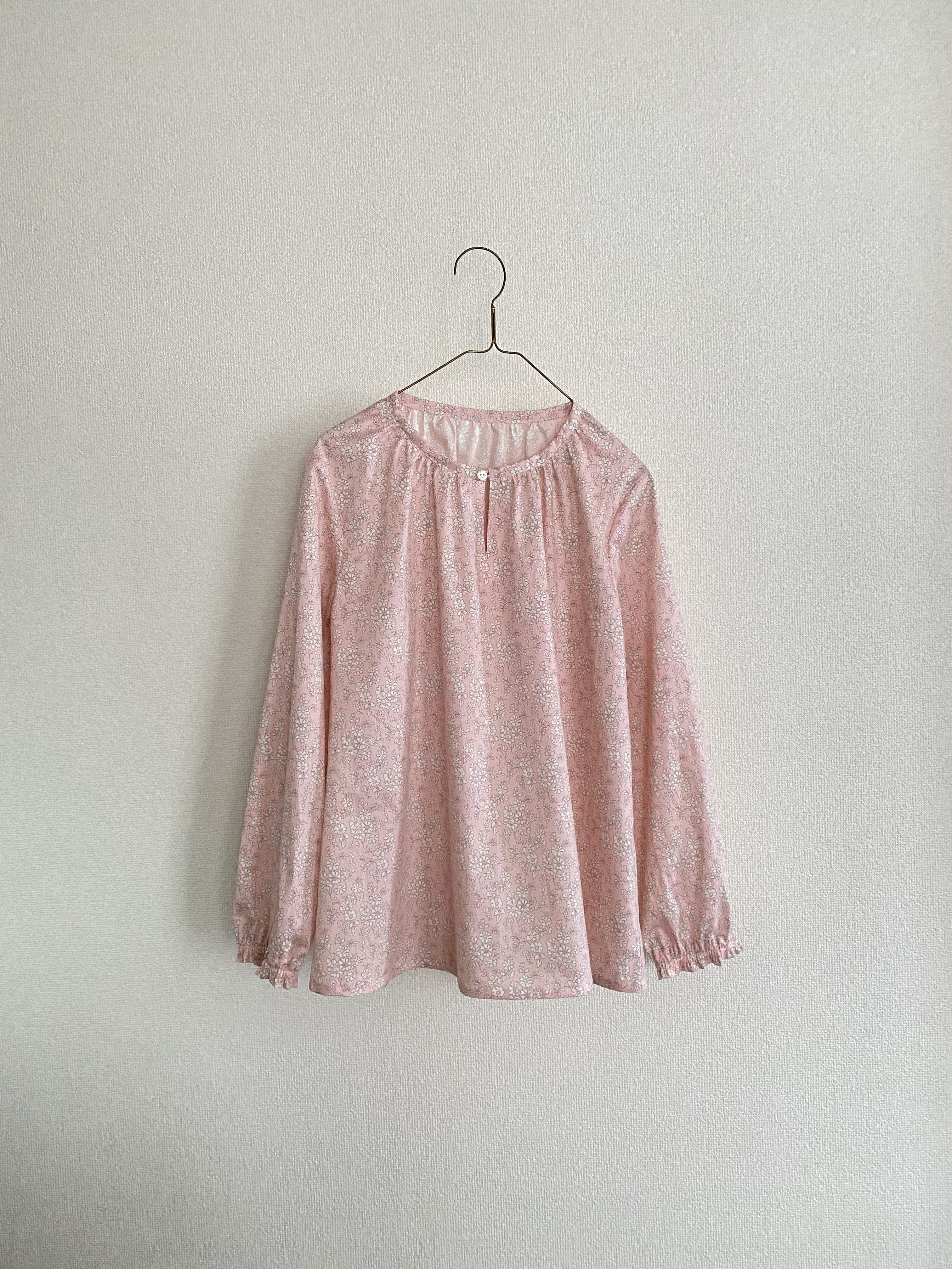 ギャザーブラウス　カペル