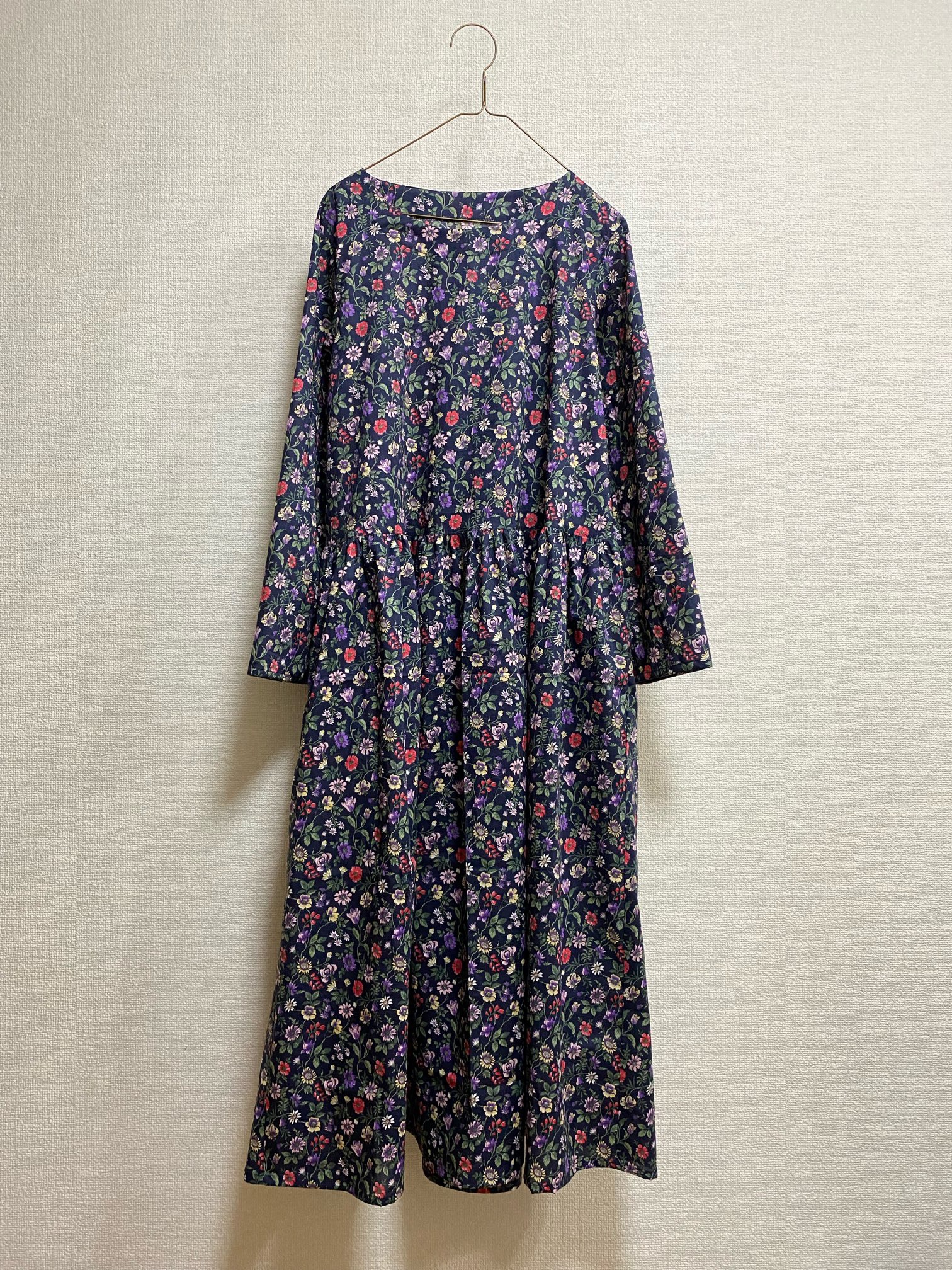 hitoharimama ヒトハリママ　ローウエストワンピース ローウエストワンピース タイガー・リリー ワンピース komari98