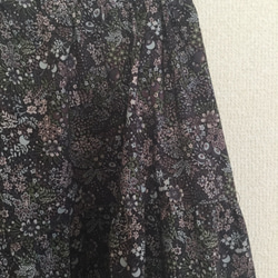 エルダーベリー  グレー  ティアードスカート『予約販売』 3枚目の画像