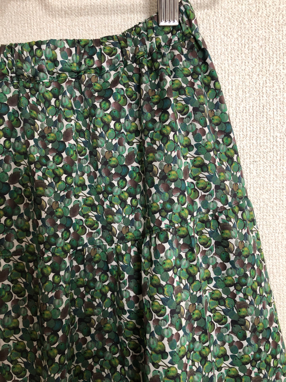ウィンター・ベリー　ティアードスカート 4枚目の画像