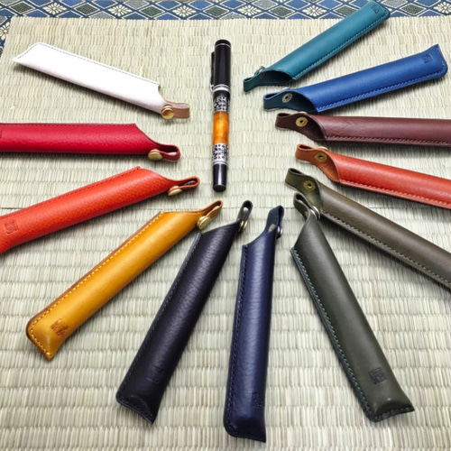 一本差しペンケース「アリゾナ」 ペンケース 革細工工房 輝ーひかりー 