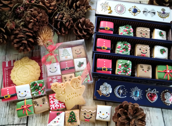 クリスマスアイシングクッキー缶→完売 クリスマスアイシングクッキー缶 | mineeeette