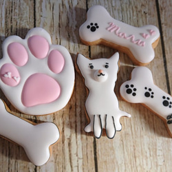 身体に優しいアイシングクッキー！ ワンちゃんのアイシングクッキー