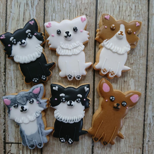 オーダーページ5/21クッキー缶わんこB 限定パネルハンドメイド