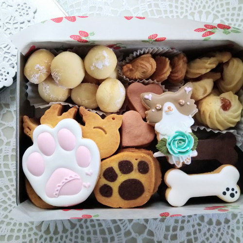 Creema限定』お好きなワンちゃんで※プレゼントにも！クッキー缶