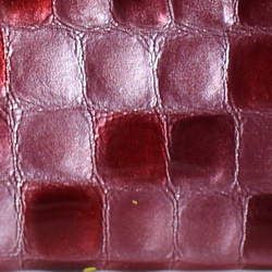 ステンドグラス風ワインのL字半財布 3枚目の画像