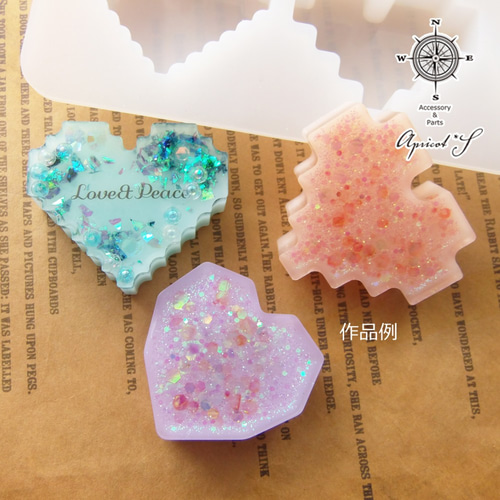 指ハート♡シリコンモールド 楽天市場】お一人様2つまで シリコンモールド ハート