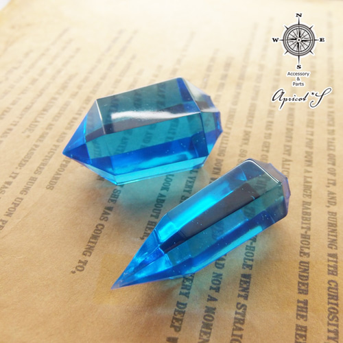 レジン用 宝石 水晶・大 シリコンモールド 型 (1個) / モールド