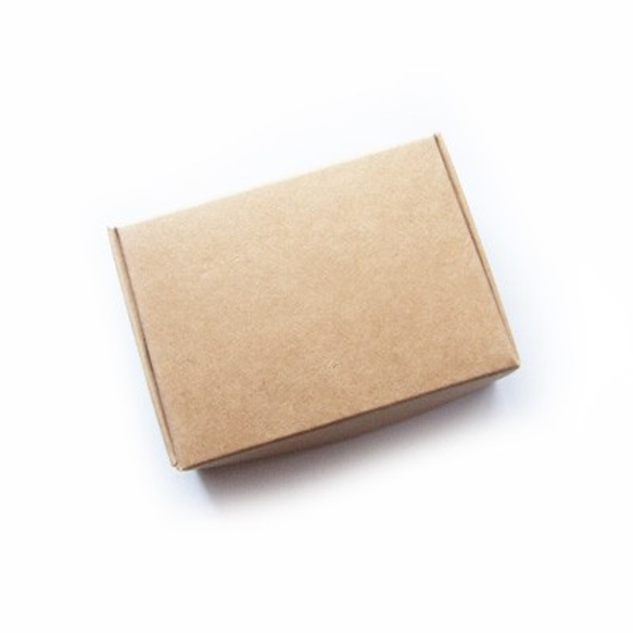 【8枚セット】Mサイズ・クラフトボックス/長方形・小箱/プレゼントBOX（クラフト紙） 2枚目の画像