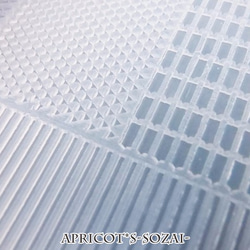 シリコン テクスチャ― シート / スイーツデコ 粘土 石鹸 模様 パターン モールド (1個) 3枚目の画像