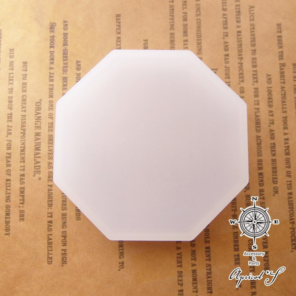 八角形 シリコン モールド 型 （1個） / モールド シリコン 幾何学 シンプル DIY レジン 4枚目の画像