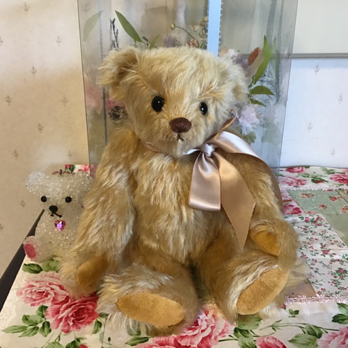 手作りイケメンテディベア ぬいぐるみ gabara1996 通販 10963379