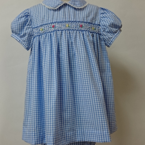 スモック刺繍のワンピース&パンツ ベビー服 アトリエ・怜 通販