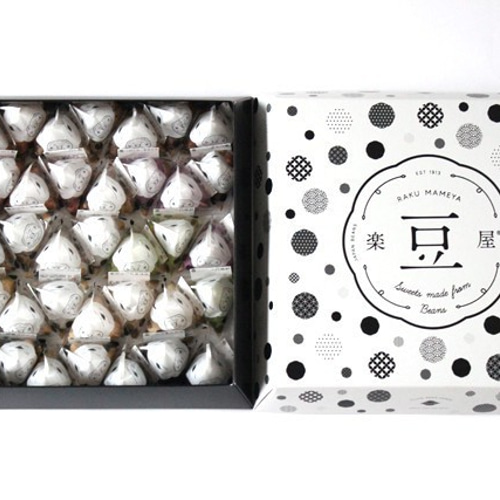 12種類の豆菓子の小分け40個入りギフト【すえひろじゅうにまめ