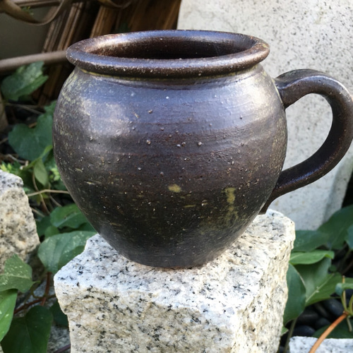 黒いつぼマグ マグカップ わかどり 通販 2734482｜Creema(クリーマ