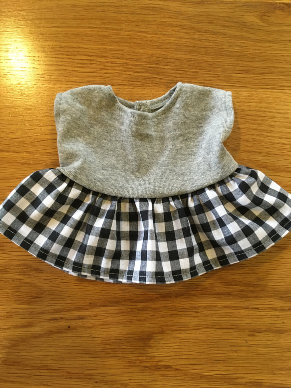 ちいぽぽちゃん服　ワンピース① 2枚目の画像