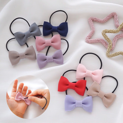 1歳2歳さん用の前髪留め♡ヘアピン ヘアクリップ リバティ リボン