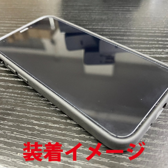 送料無料 iPhone13シリーズ対応 背面強化ガラスケース ネコテイクアウト2 5枚目の画像