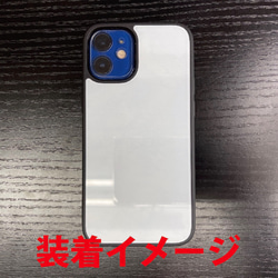 送料無料 iPhone13シリーズ対応 背面強化ガラスケース 猫の足跡 イエロー cat ネコ ねこ 4枚目の画像