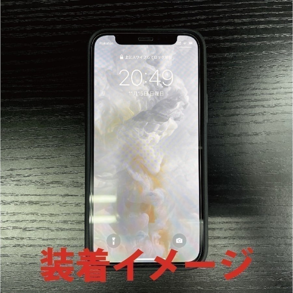 送料無料 iPhone13シリーズ対応 背面強化ガラスケース 和柄16 2枚目の画像