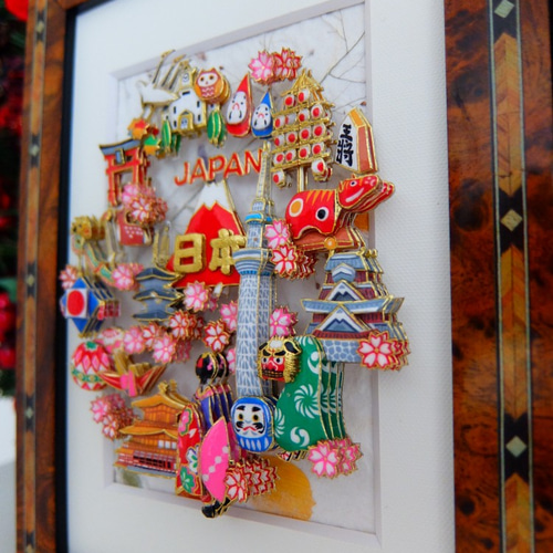 クリスマスギフトNo36Japan シャドーボックス 立体・オブジェ