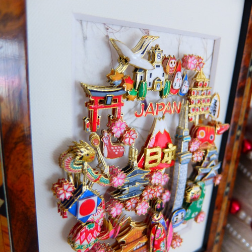 クリスマスギフトNo36Japan シャドーボックス 立体・オブジェ