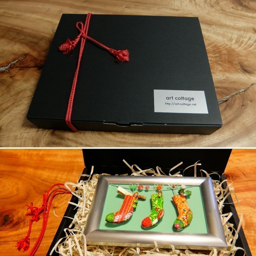 クリスマスギフトNo36Japan シャドーボックス 立体・オブジェ