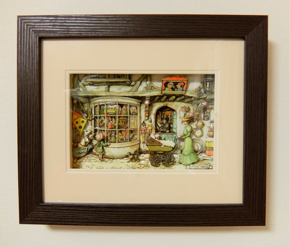 アントンペック トイショップ シャドーボックス用プリント６枚＋カット指示書付き 4枚目の画像