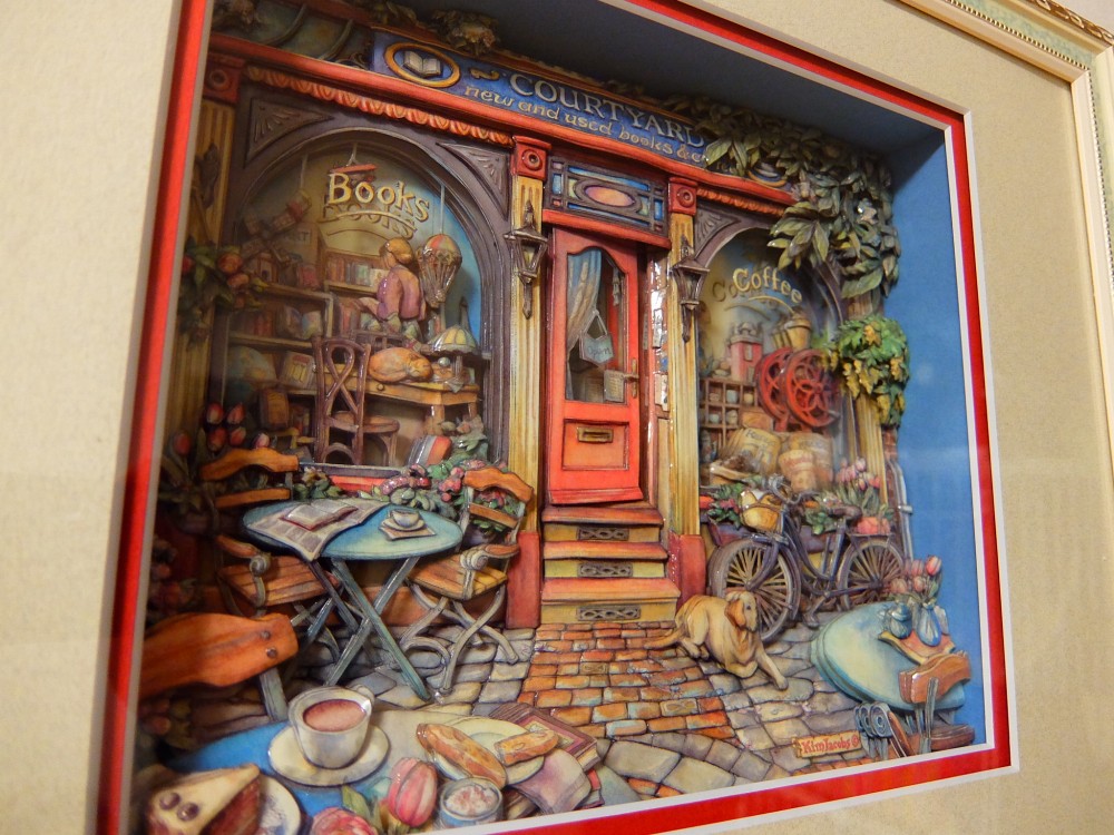 シャドーボックス(本屋) ハンドメイド