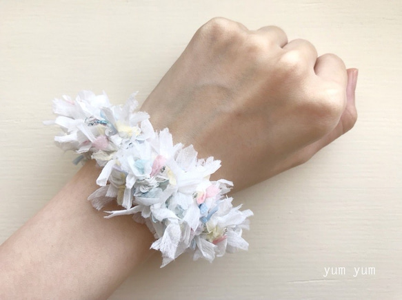 旗髮圈 [花]／hair accessories 第4張的照片