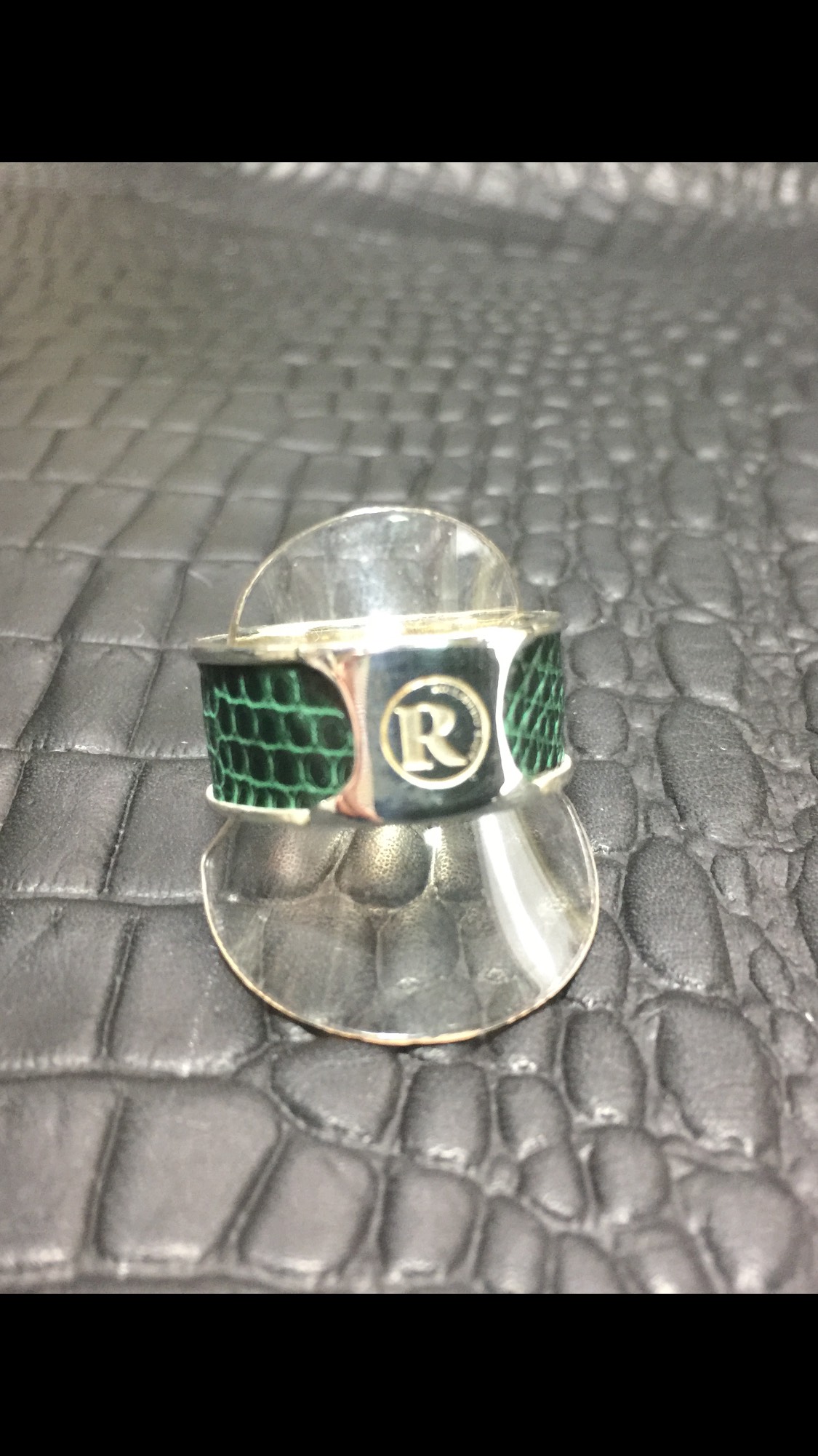 シルバー950×リザードリング 19号